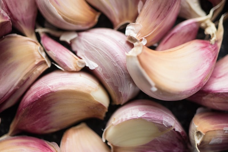 Peeling Garlic